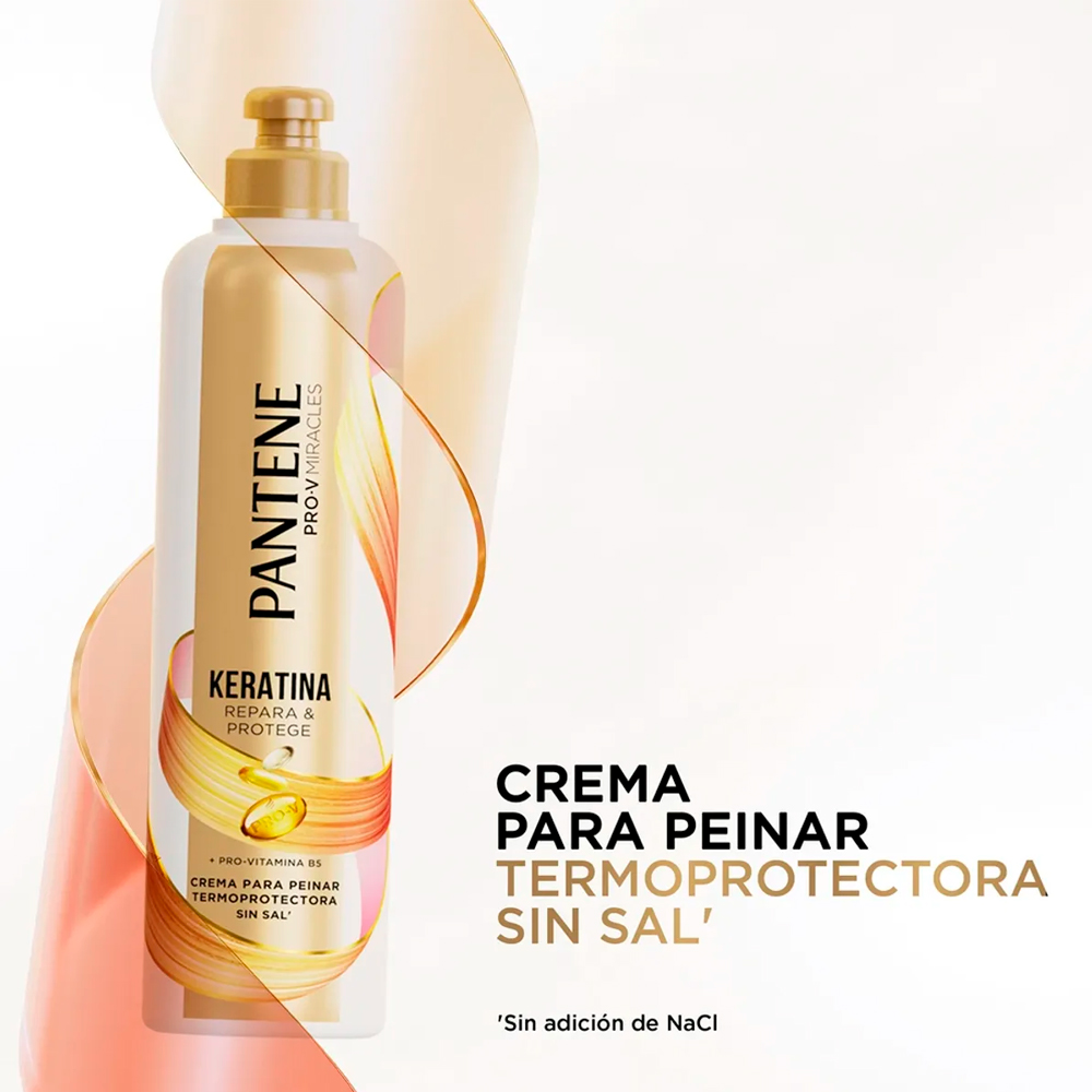 CREMA PARA PEINAR PANTENE KERATINA 300 ML - 2