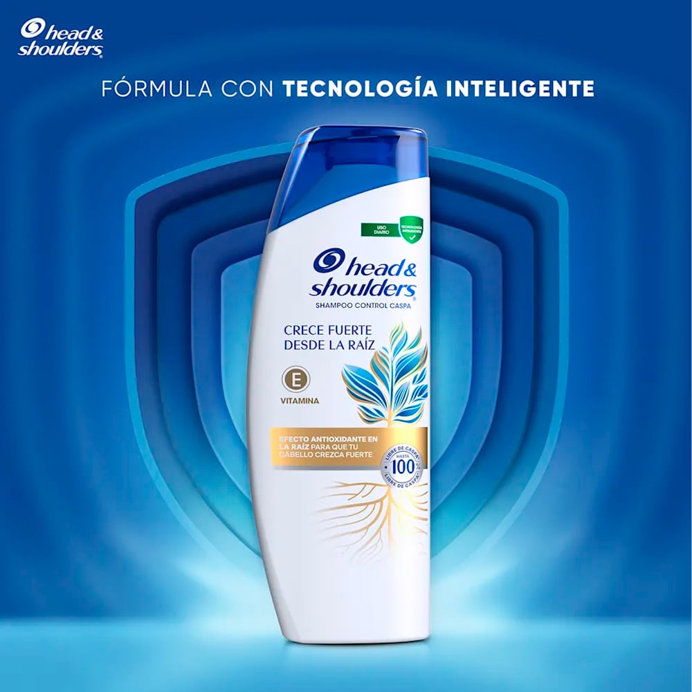 SHAMPOO HEAD Y SHOULDER CRECE FUERTE DESDE LA RAIZ 650ML - 2