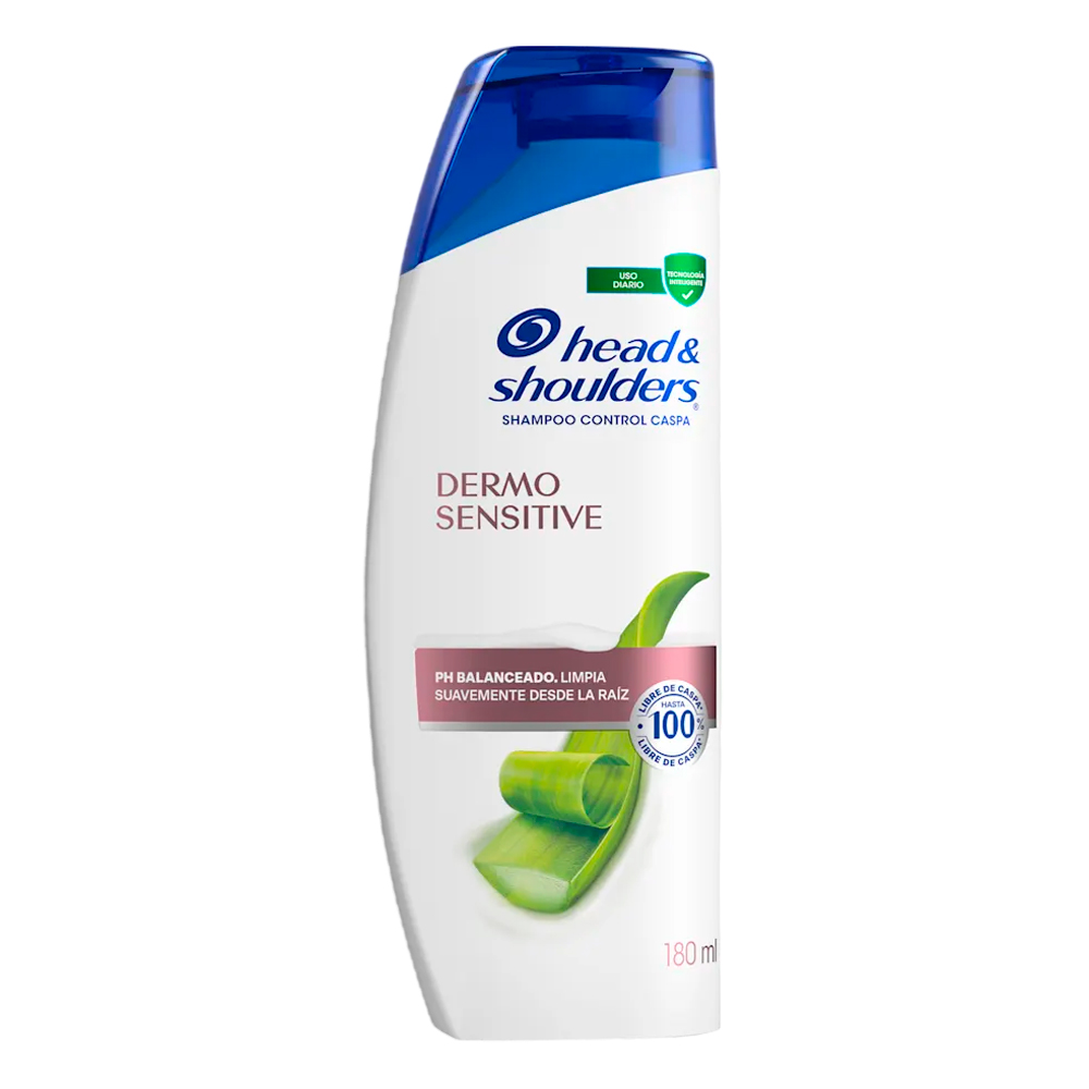 SHAMPOO HEAD Y SHOULDERS EXTRACTOS DE SABILA Y ALOE 375ML - 1