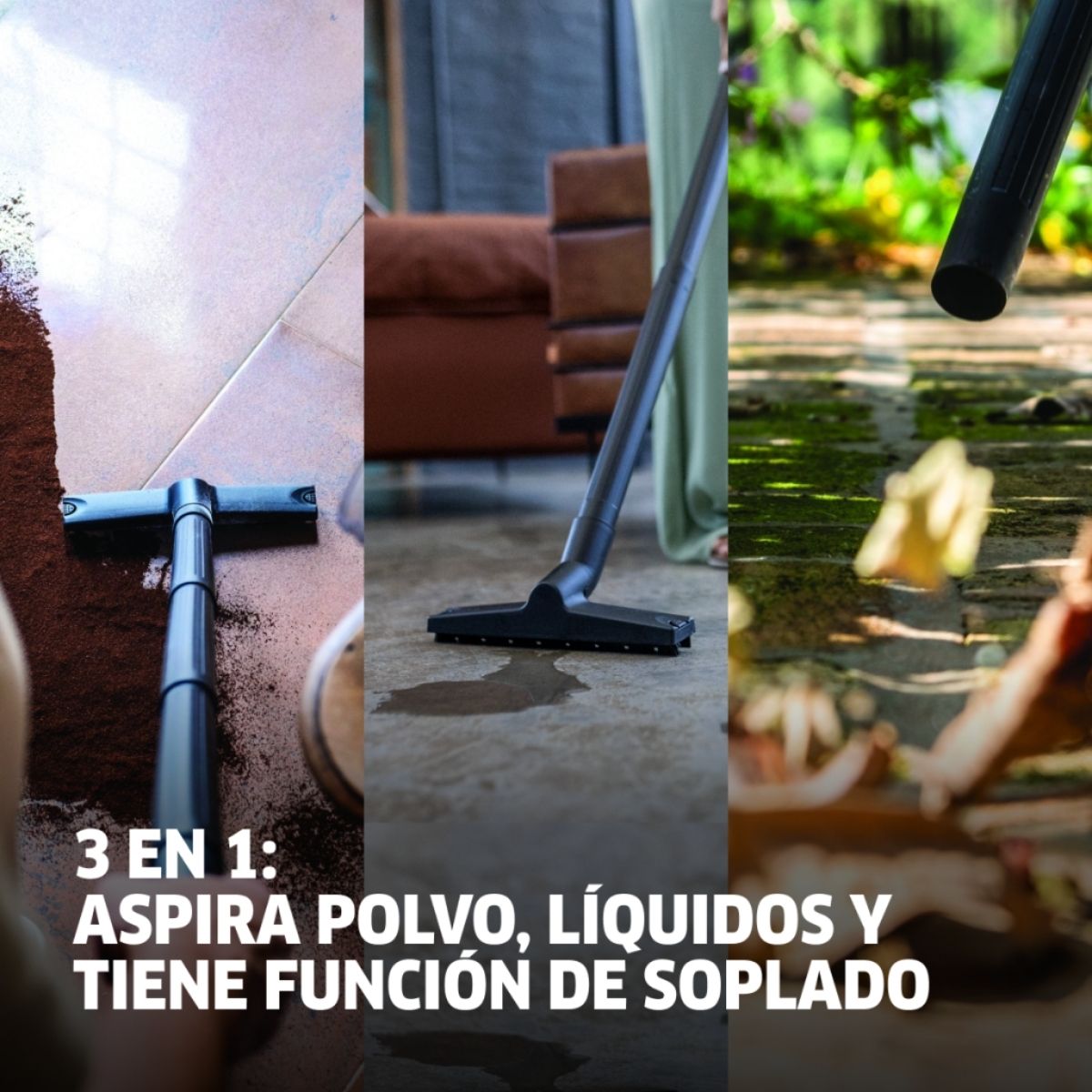 ASPIRADORA DE POLVO Y AGUA WDL1S 1000W 12L KARCHER - 5