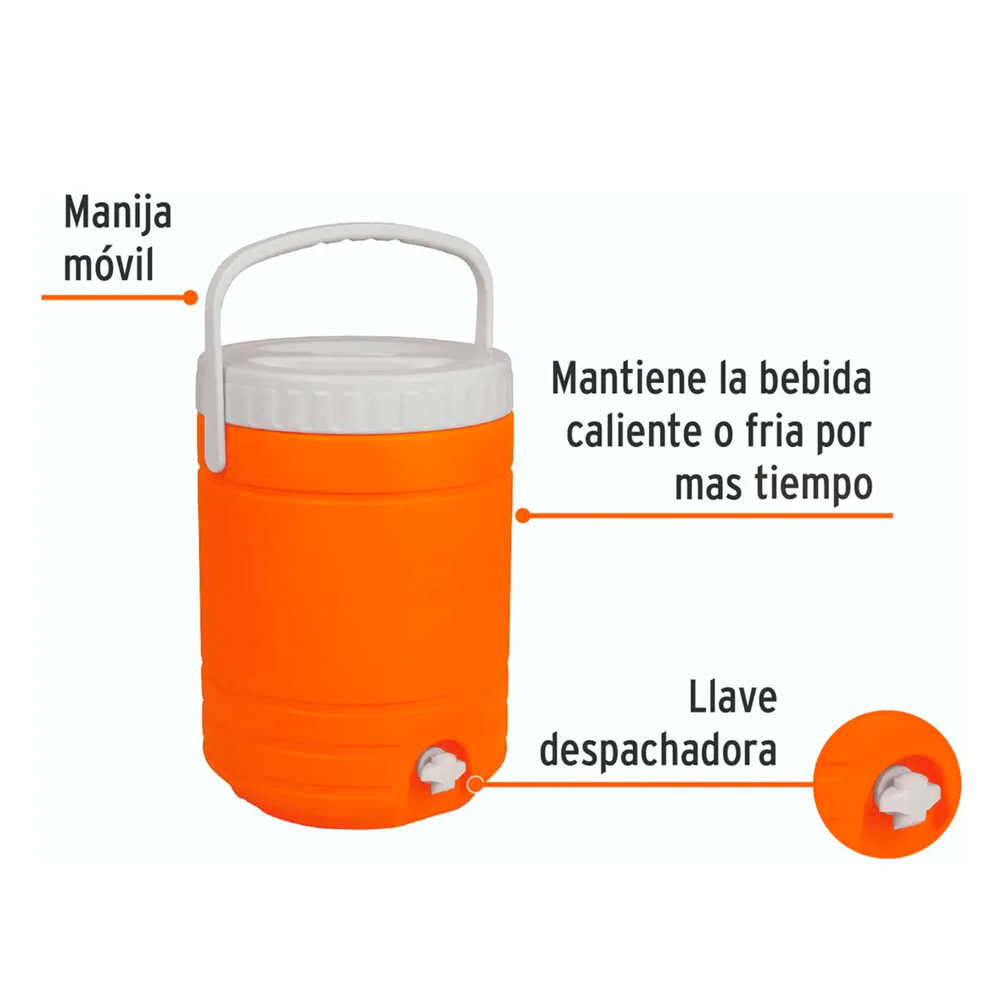 TERMO CON DISPENSADOR 18 L TRUPER TERMO-18 - 2