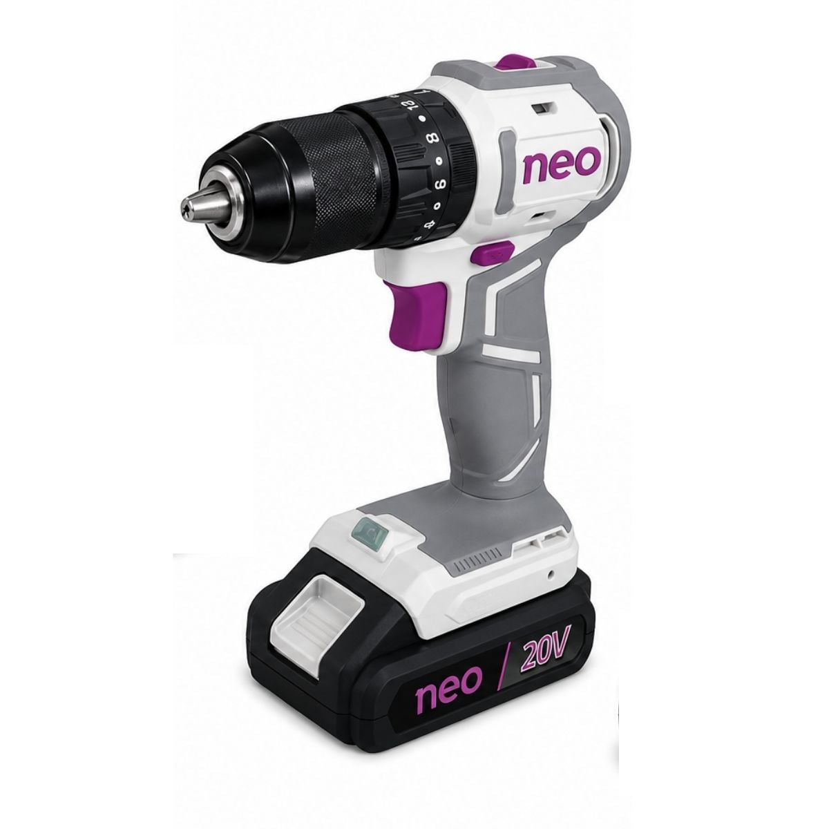 TALADRO PERCUTOR 20V BL + ATORNILLADOR DE IMPACTO 20V NEO - 2