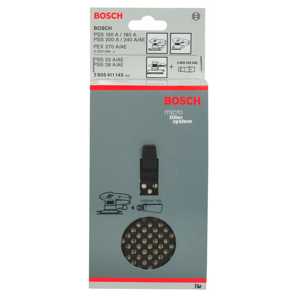 CAJA DE POLVO BOSCH MICRO FILTRO PARA PSS 23/28 - 3