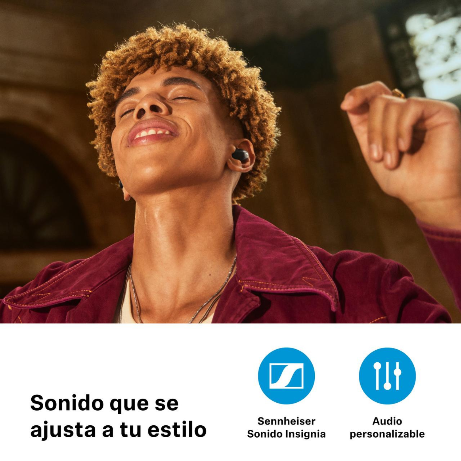 AUDÍFONOS SENNHEISER TRUE WIRELESS ACCENTUM BLUETOOTH NEGRO - 7