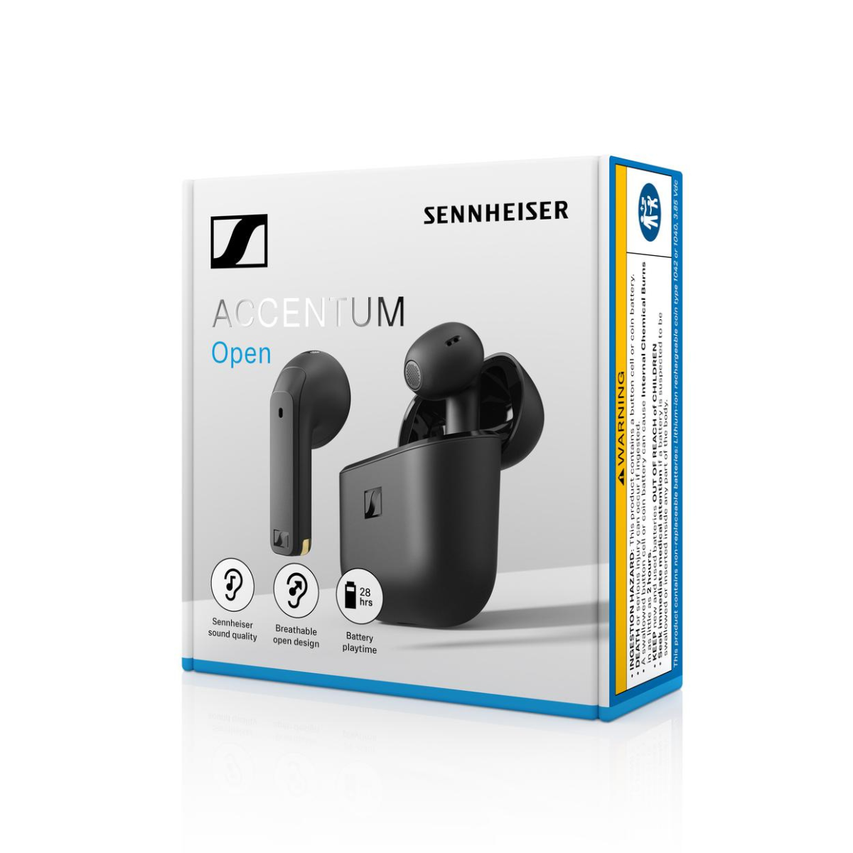 AUDÍFONOS SENNHEISER IN-EAR ACCENTUM OPEN BLUETOOTH NEGRO - 3