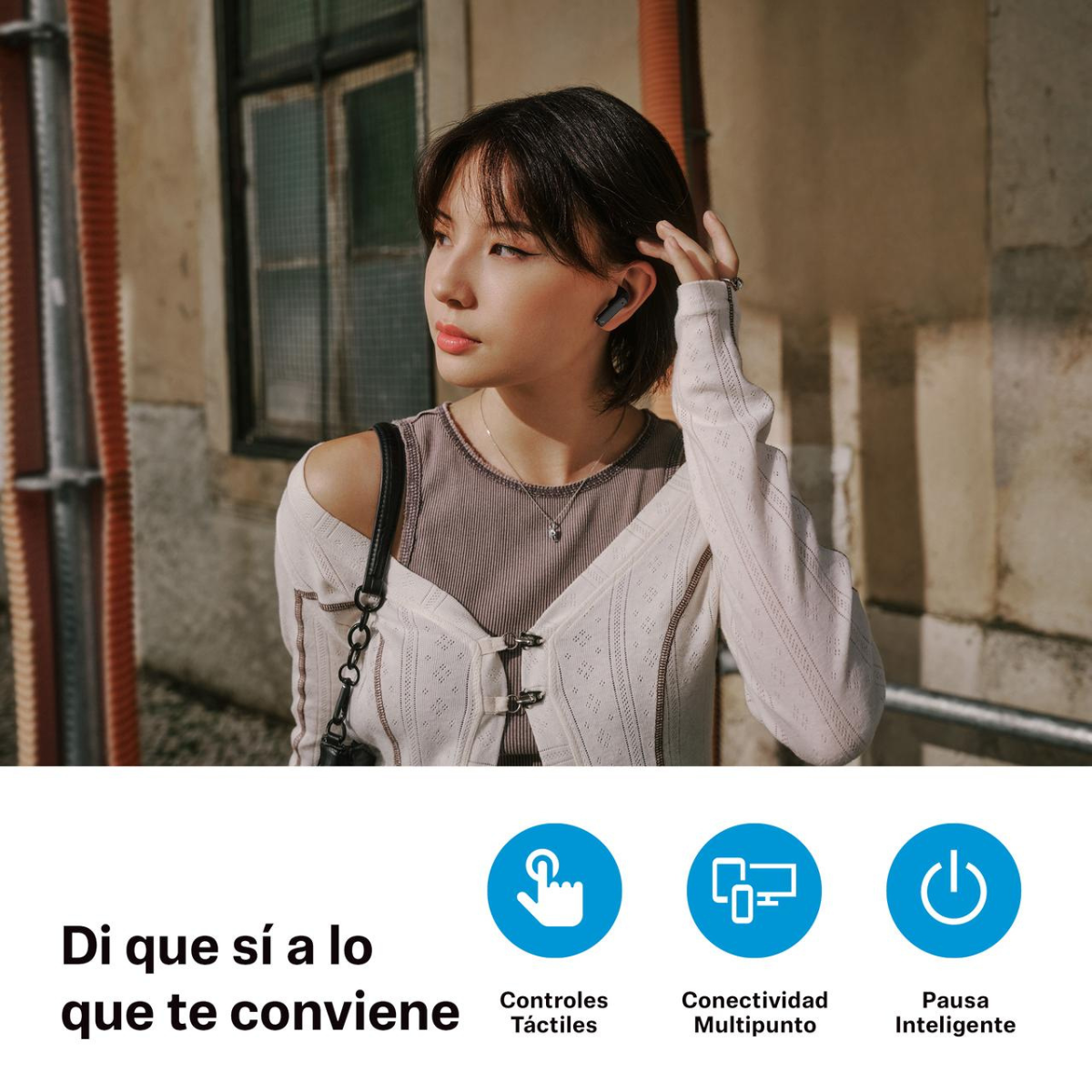 AUDÍFONOS SENNHEISER IN-EAR ACCENTUM OPEN BLUETOOTH NEGRO - 6