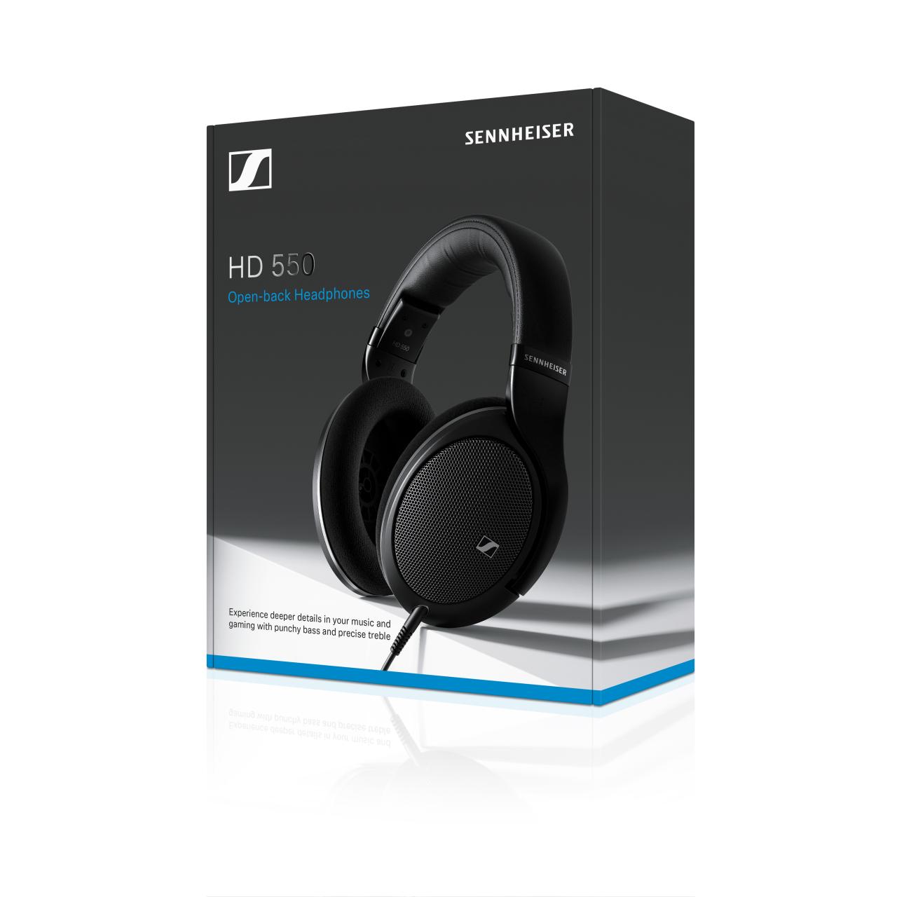 AUDÍFONOS SENNHEISER HD 550 HI-FI ABIERTOS CON CABLE OVER EAR - 6