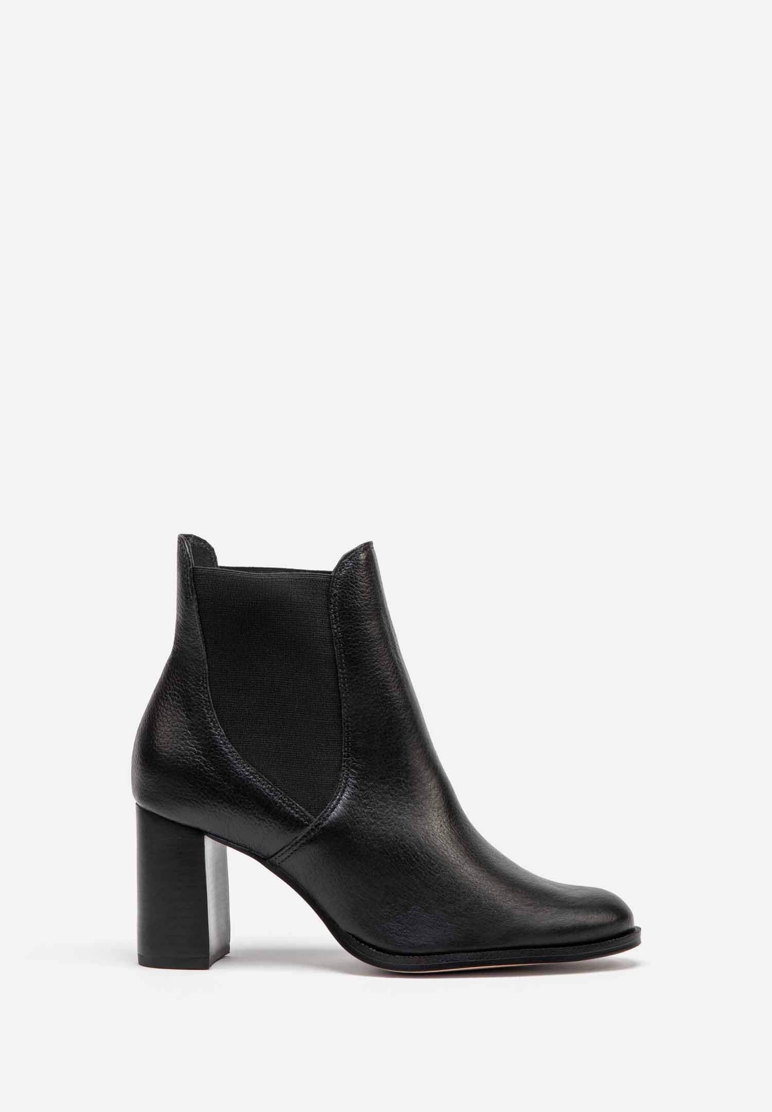 RENZO COSTA-BOTINES CHELSEA LINA BTD 2503 PRETO - 1