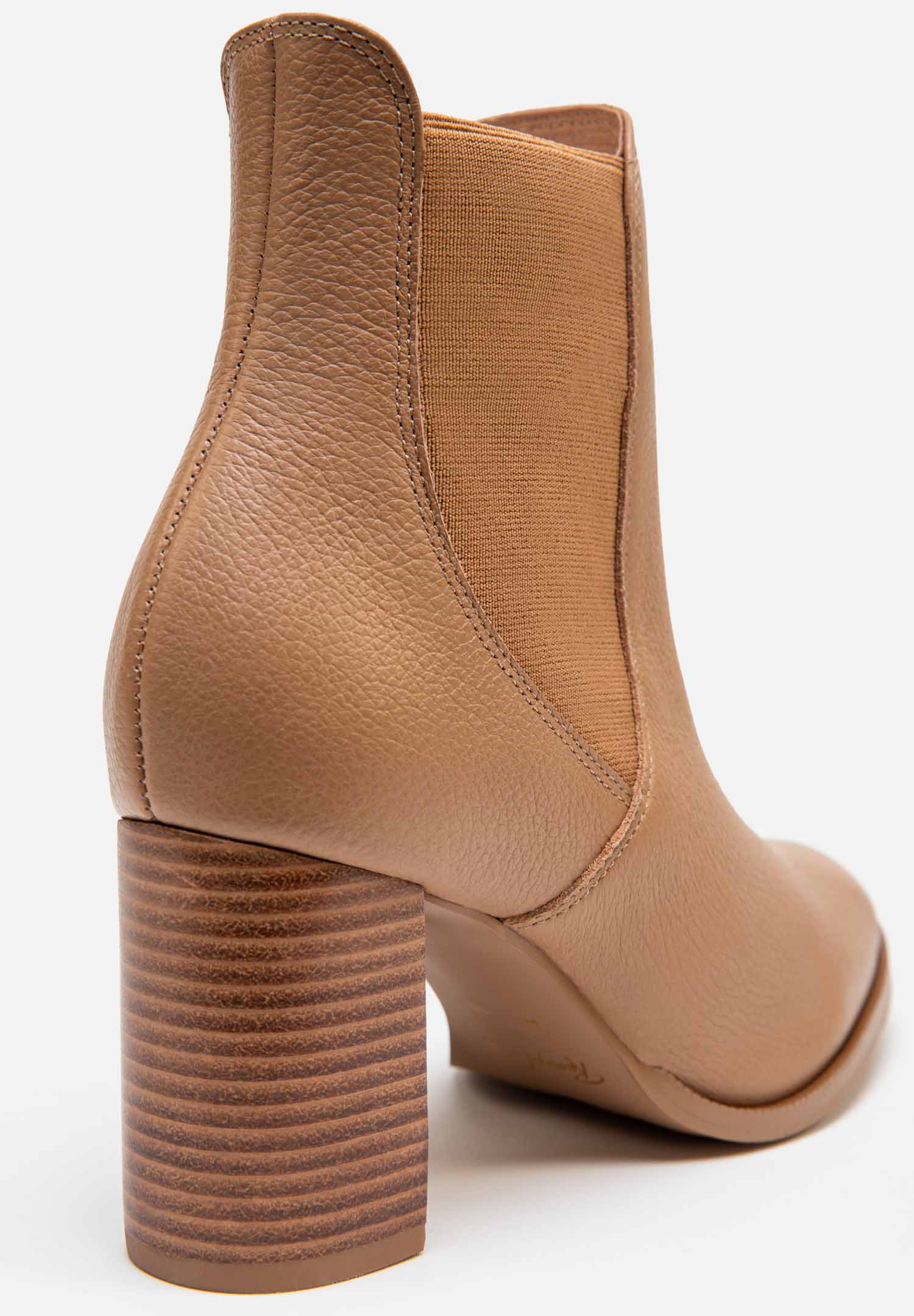 RENZO COSTA-BOTINES CHELSEA LINA BTD 2503 CAMEL - 5