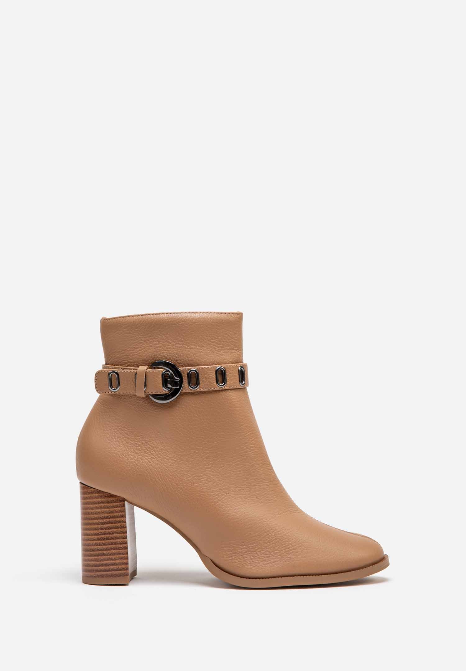 RENZO COSTA-BOTINES STYLICA BTD 2501 CAMEL - 1