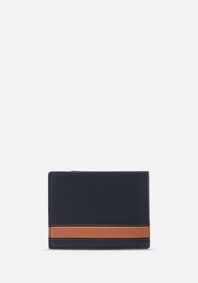 RENZO COSTA-BILLETERA  WPC 2166 4 BLUE / 10 YELLOW BROWN LUX - 2