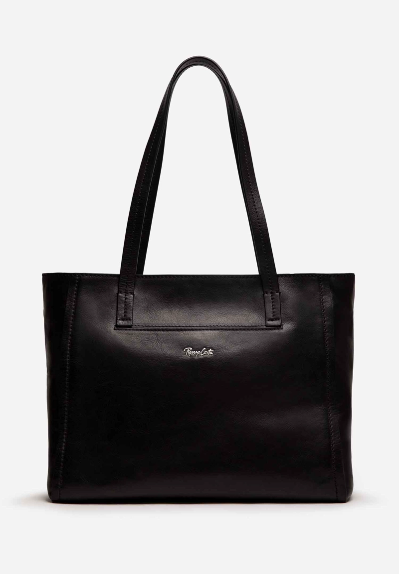 RENZO COSTA-CARTERA TOTE HERITAGE RCD 2535 NERO ETR - 1