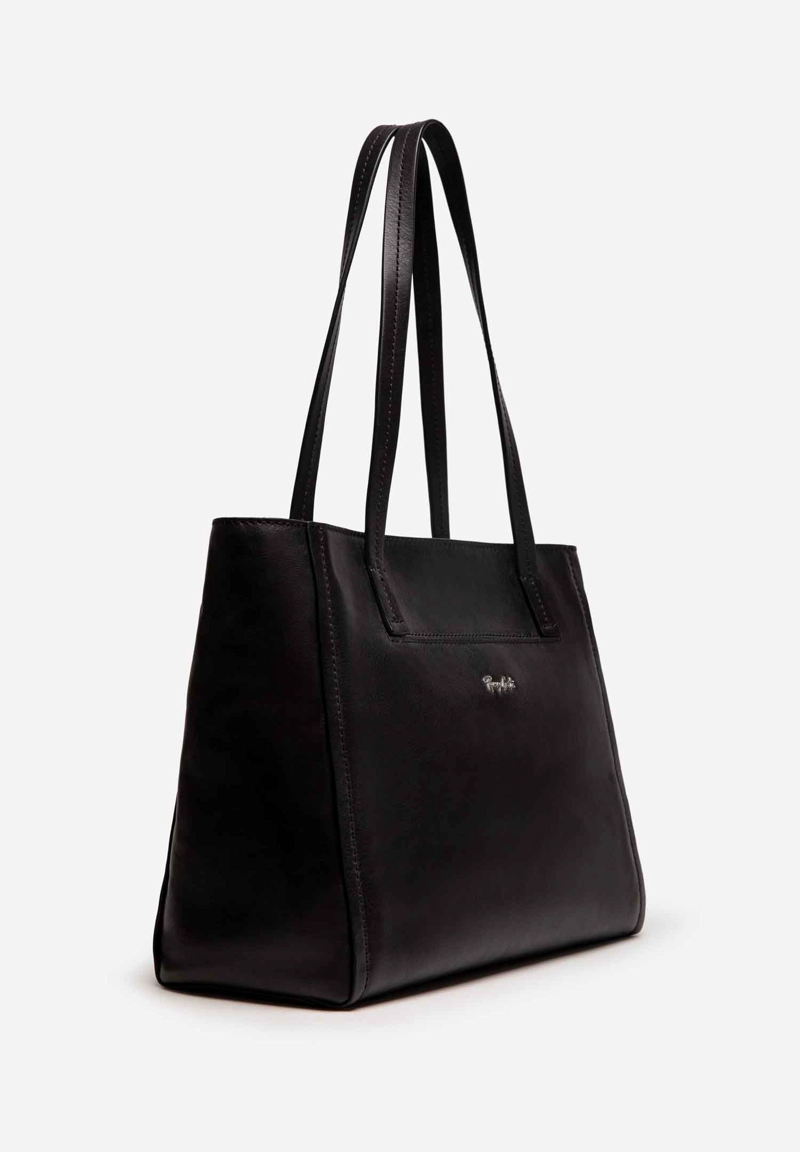RENZO COSTA-CARTERA TOTE HERITAGE RCD 2535 NERO ETR - 4