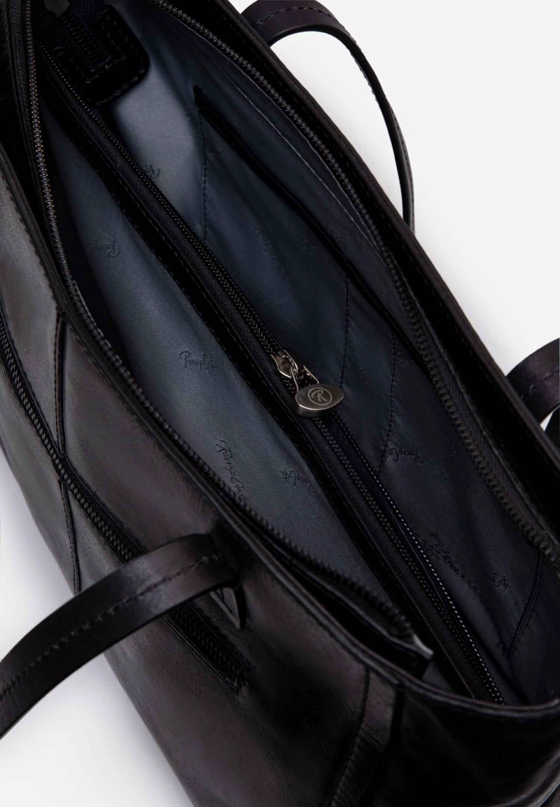 RENZO COSTA-CARTERA TOTE HERITAGE RCD 2535 NERO ETR - 6