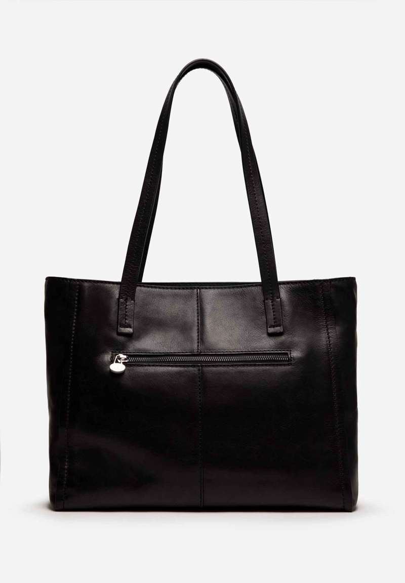 RENZO COSTA-CARTERA TOTE HERITAGE RCD 2535 NERO ETR - 7