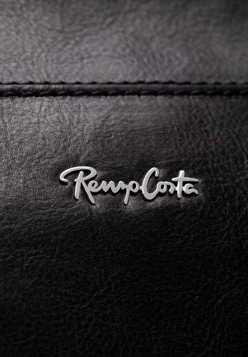 RENZO COSTA-CARTERA TOTE HERITAGE RCD 2535 NERO ETR - 8