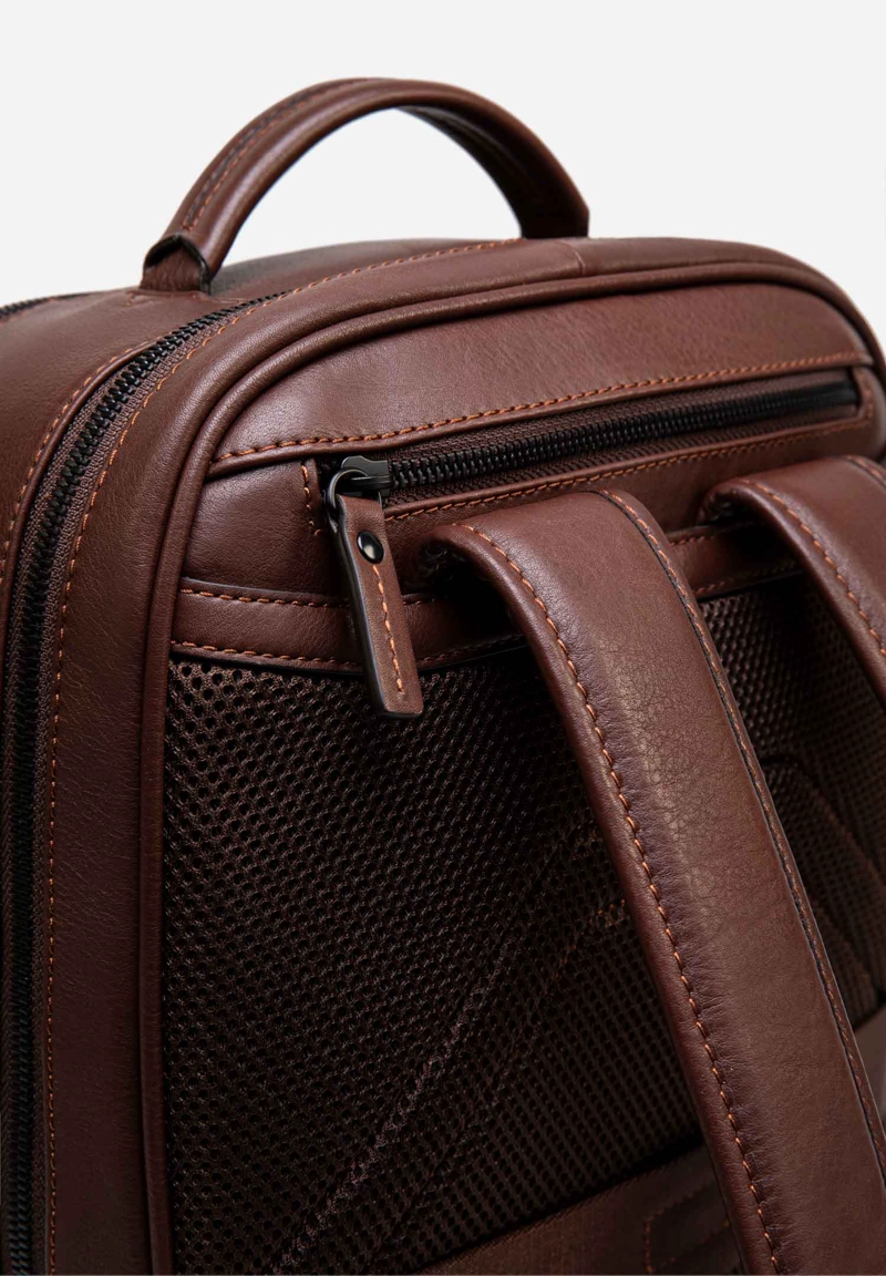 RENZO COSTA-MOCHILA URBAN AXIS MCC 2357 MARRONE ETR - 4