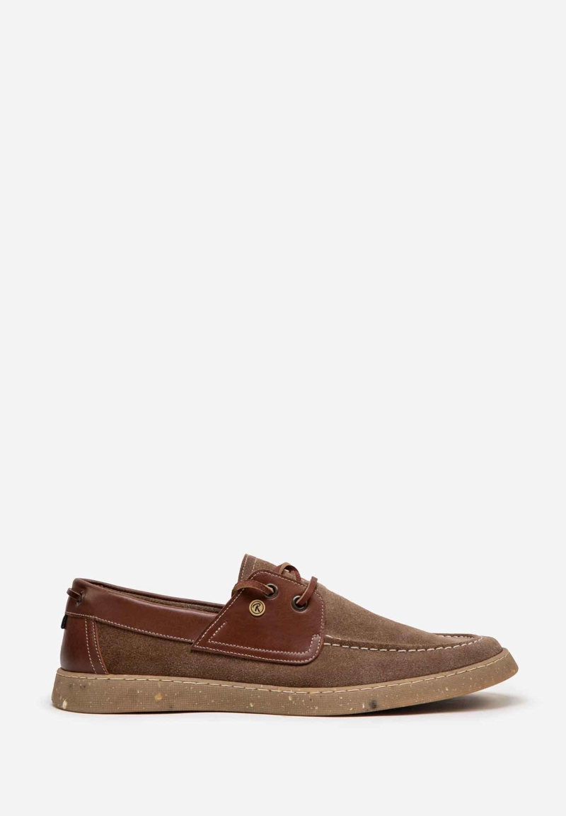 RENZO COSTA-ZAPATOS NAUTICO ZPC 2411 CAM GINGER / HAVANA - 1