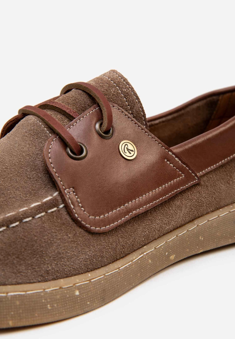RENZO COSTA-ZAPATOS NAUTICO ZPC 2411 CAM GINGER / HAVANA - 5