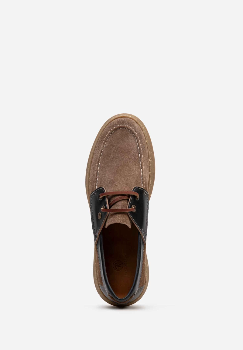 RENZO COSTA-ZAPATOS NAUTICO ZPC 2411 CAM GINGER / MARINHO - 4