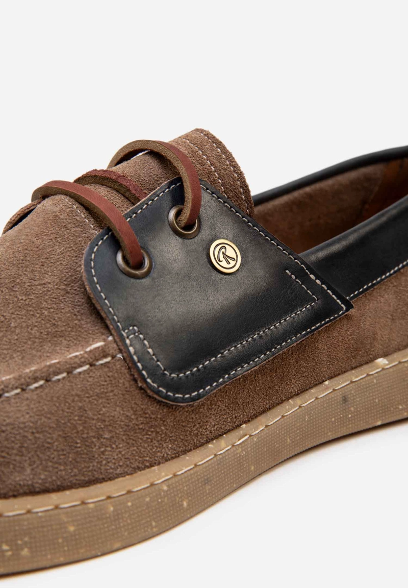 RENZO COSTA-ZAPATOS NAUTICO ZPC 2411 CAM GINGER / MARINHO - 5