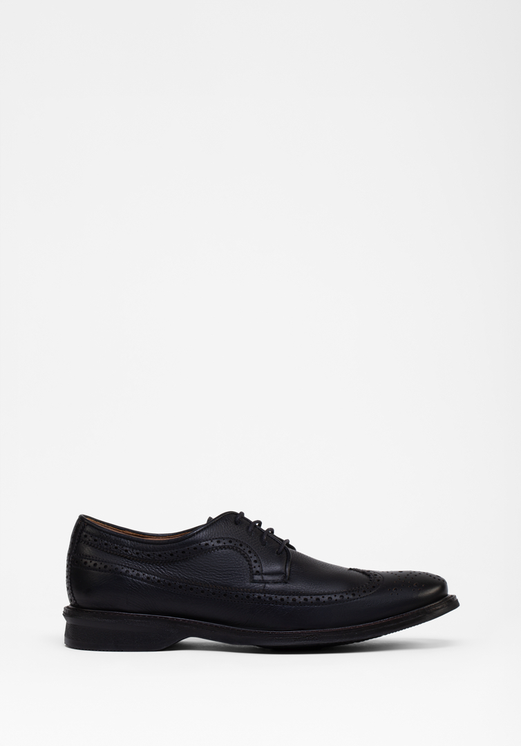 RENZO COSTA-ZAPATOS CLASICO PERFORADO ZPC 2477 BLACK - 1