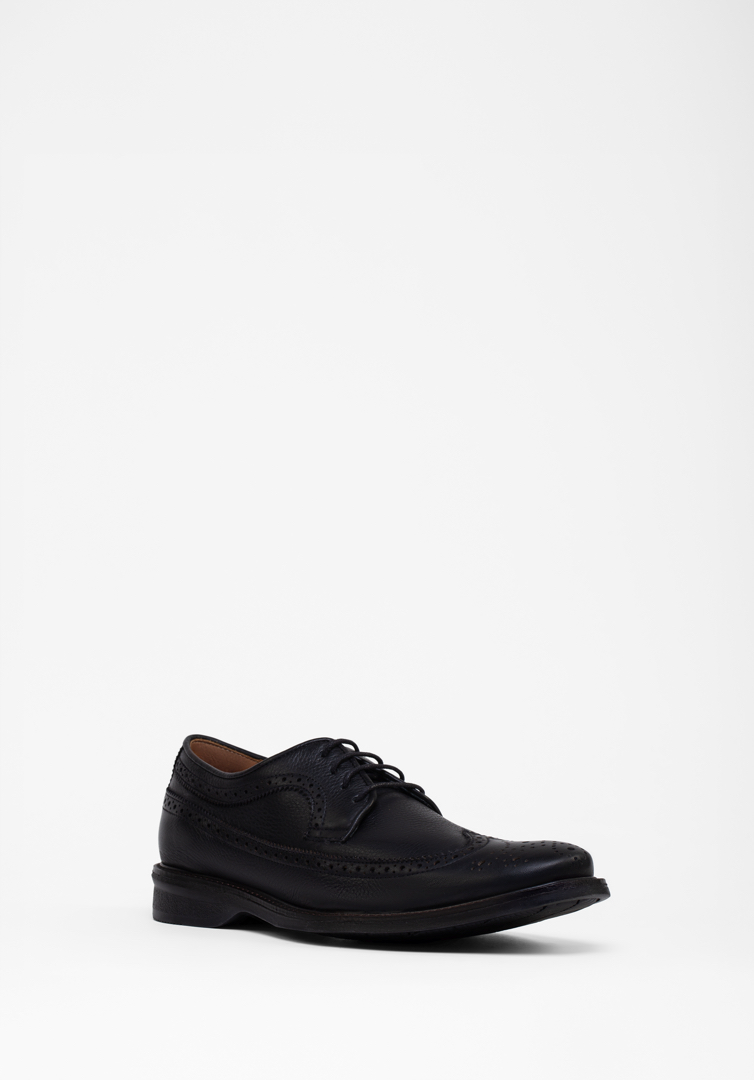 RENZO COSTA-ZAPATOS CLASICO PERFORADO ZPC 2477 BLACK - 3