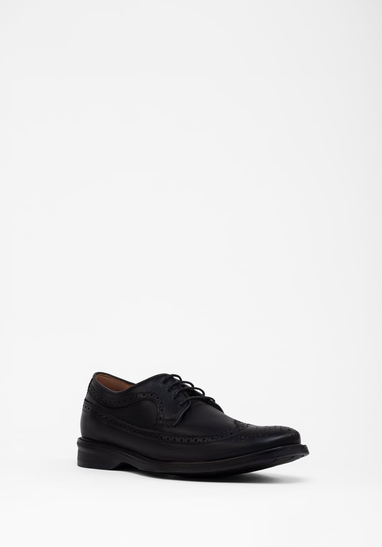RENZO COSTA-ZAPATOS CLASICO PERFORADO ZPC 2477 BLACK - 3