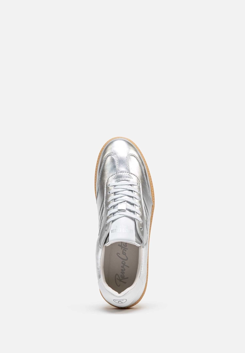 RENZO COSTA-SNEAKERS BRILLIO PLATA ZPD 2504 SILVER - 4