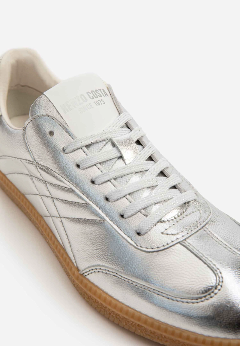 RENZO COSTA-SNEAKERS BRILLIO PLATA ZPD 2504 SILVER - 5