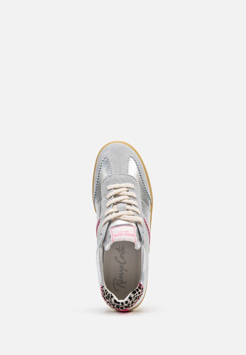 RENZO COSTA-SNEAKERS URBANA WILD SILVER ZPD 2503 SILVER - 4