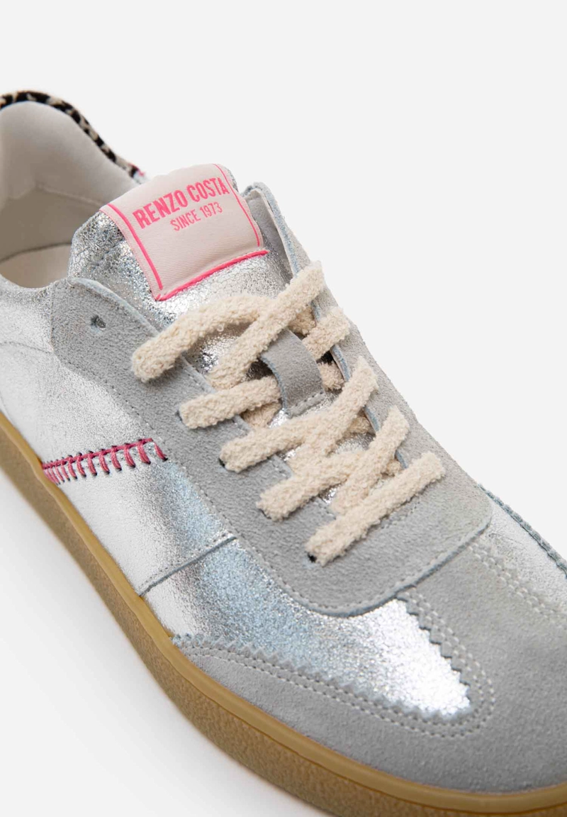 RENZO COSTA-SNEAKERS URBANA WILD SILVER ZPD 2503 SILVER - 5
