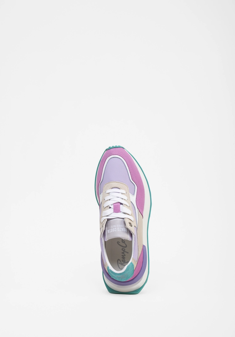 RENZO COSTA-SNEAKERS BUBBLEGUM ZPD 2405 LILAC / GREY - 4