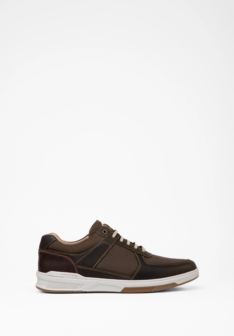 RENZO COSTA-SNEAKERS MULTI TREAD ZPC 2498 LOGORO VERDE NUTRIA - 1