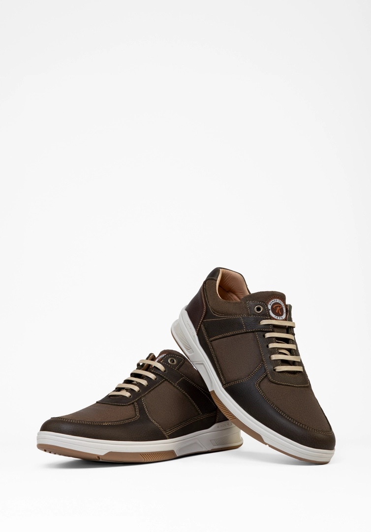 RENZO COSTA-SNEAKERS MULTI TREAD ZPC 2498 LOGORO VERDE NUTRIA - 6