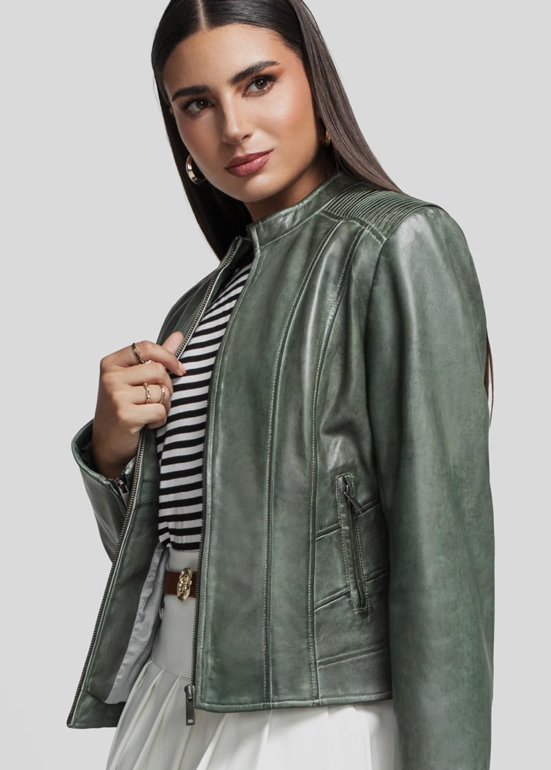 RENZO COSTA-CASACA RUST EDGE CSD 2517 FOREST GREEN-5013 - 1