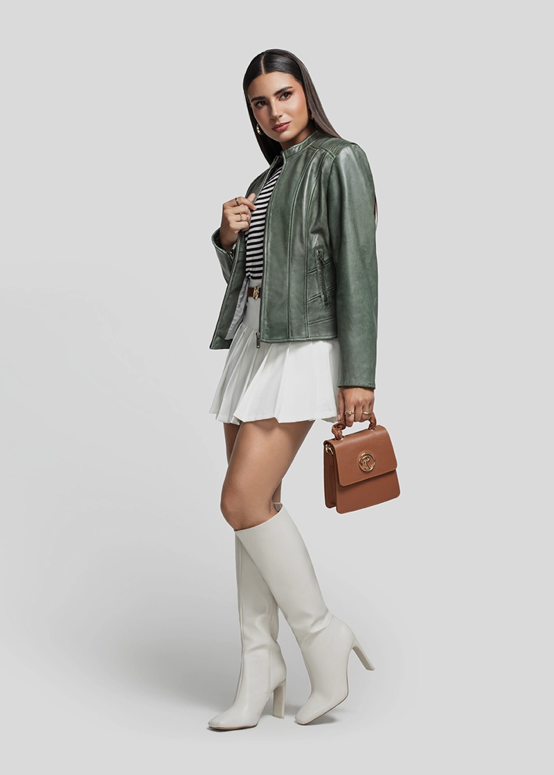 RENZO COSTA-CASACA RUST EDGE CSD 2517 FOREST GREEN-5013 - 5