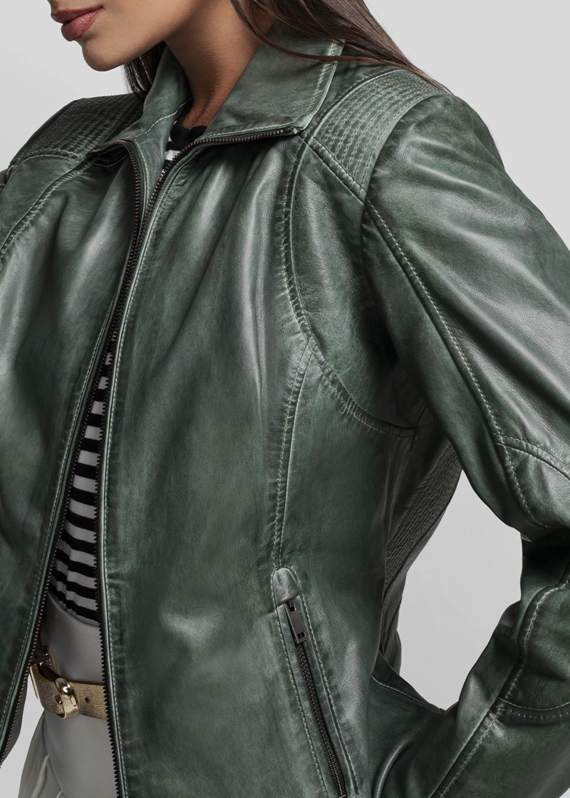 RENZO COSTA-CASACA CASUAL CRAFT CSD 2512 FOREST GREEN-5013 - 2