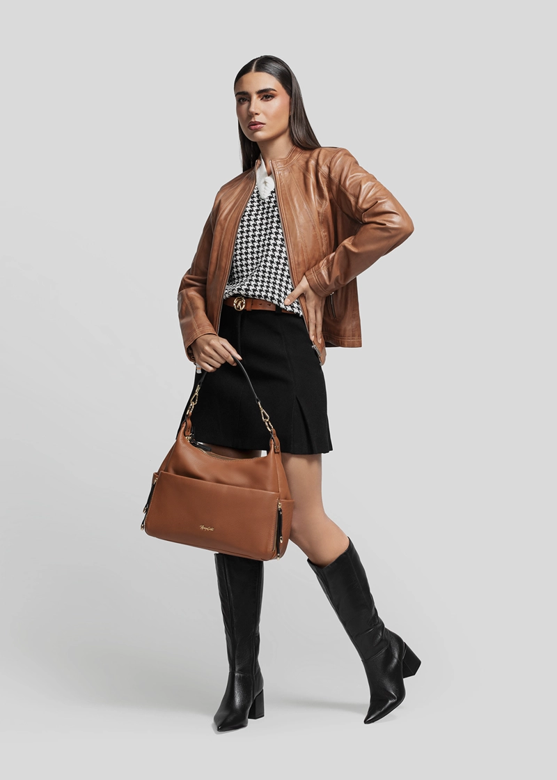 RENZO COSTA-CASACA URBAN LINE CSD 2522 COGNAC-6056 - 5