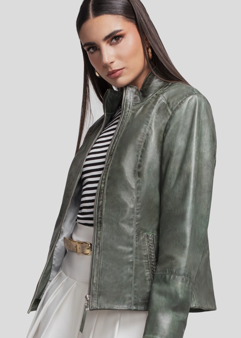 RENZO COSTA-CASACA LISSIA CSD 2508 FOREST GREEN-5013 - 1