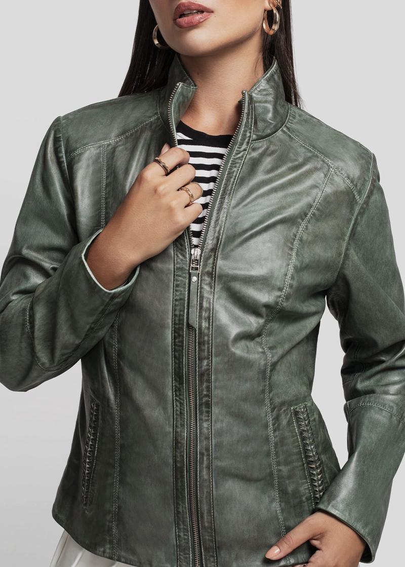 RENZO COSTA-CASACA LISSIA CSD 2508 FOREST GREEN-5013 - 2