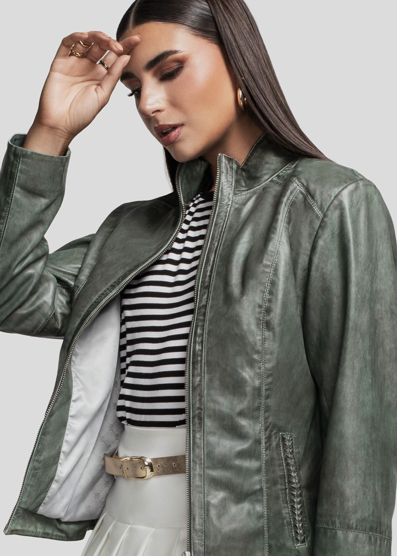 RENZO COSTA-CASACA LISSIA CSD 2508 FOREST GREEN-5013 - 4