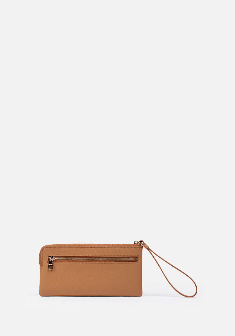 RENZO COSTA-POUCH BAG EMBOSSY PBD 2203 121 YELLOW BROWN LUX - 2