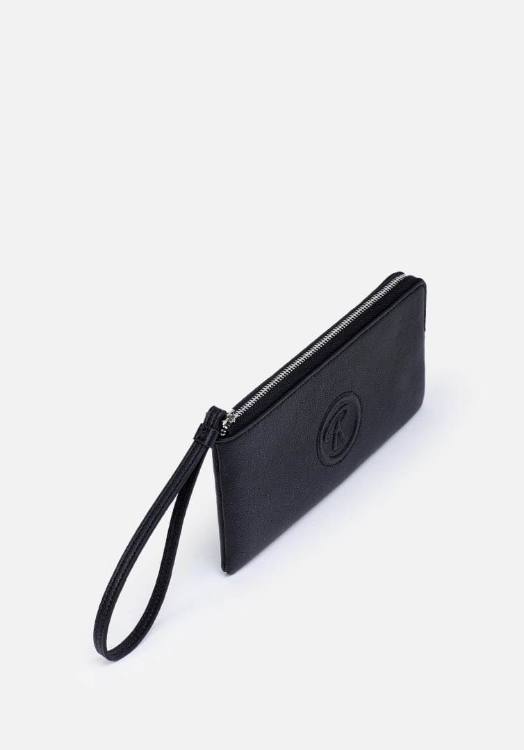 RENZO COSTA-POUCH BAG EMBOSSY PBD 2203 100 BLACK LUX - 3
