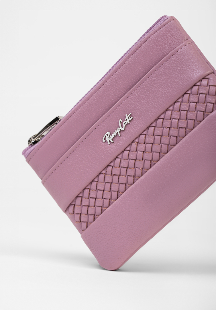 RENZO COSTA-MONEDERO TRENZADO MOD 2304 R14 PURPLE LUX - 3
