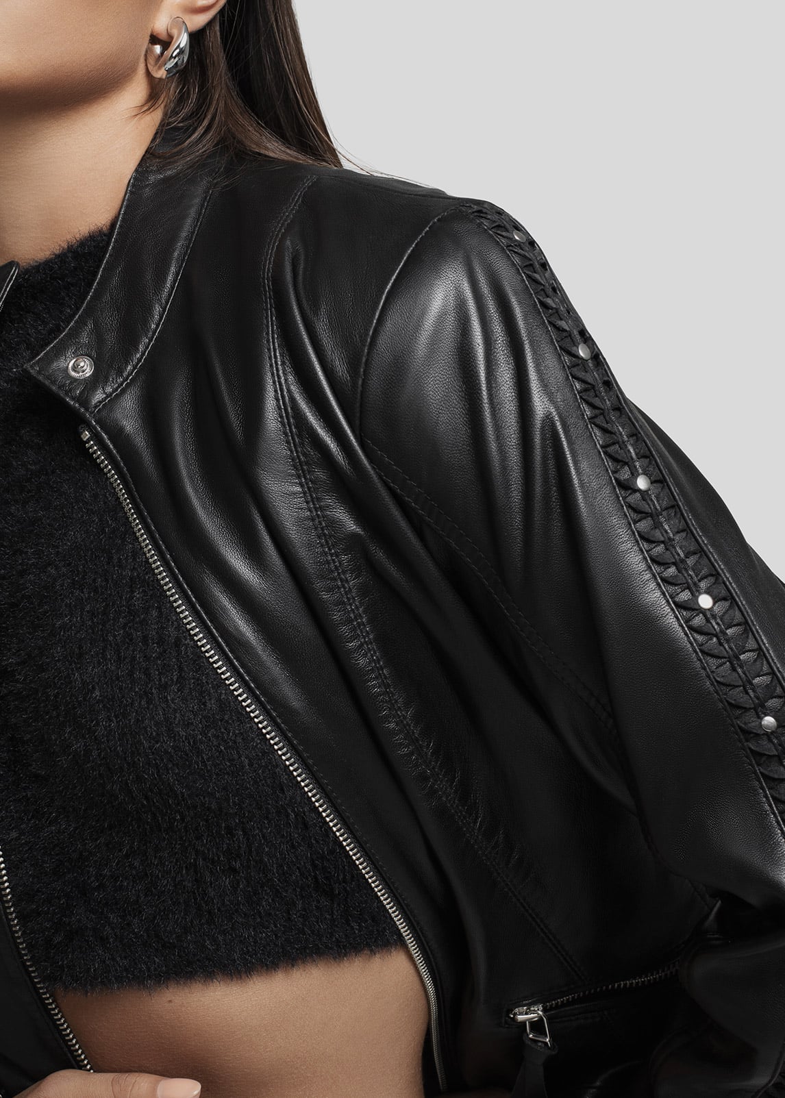 RENZO COSTA-CASACA MILANE CSD 2502 BLACK - 2