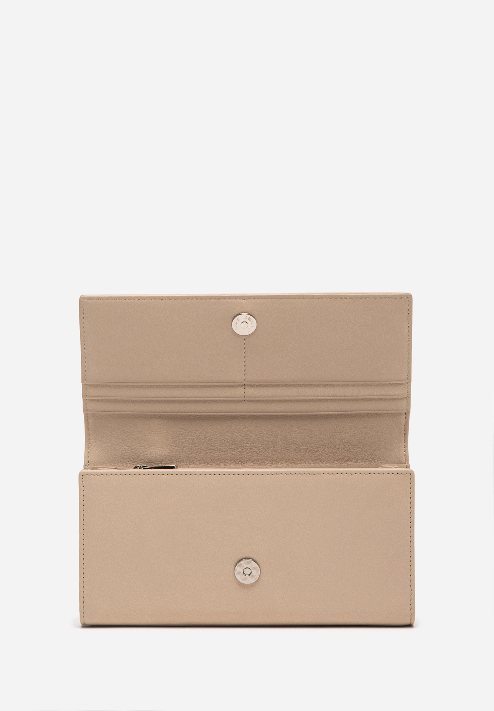 RENZO COSTA-BILLETERA CUERO DRAPE MAXI BILLETERA WPD 2606 12103 TAUPE LUX - 2