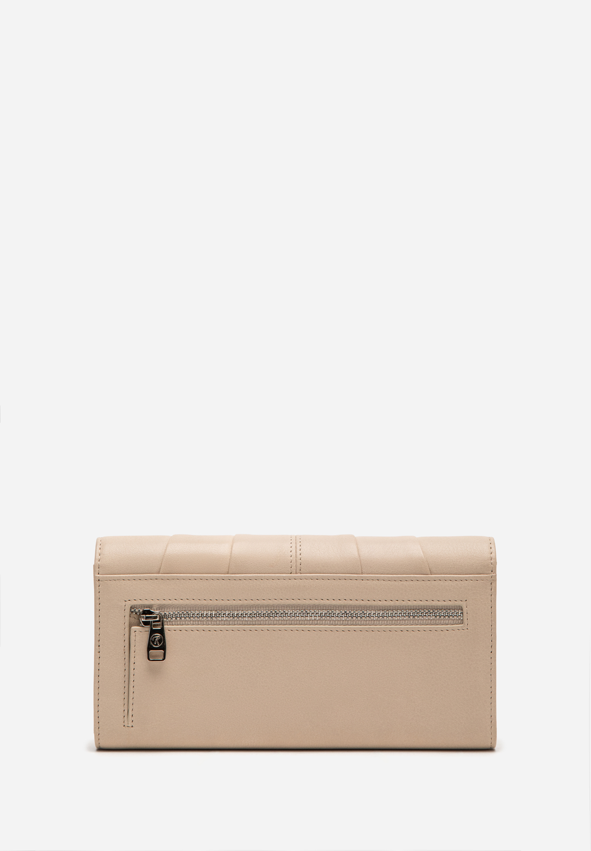 RENZO COSTA-BILLETERA CUERO DRAPE MAXI BILLETERA WPD 2606 12103 TAUPE LUX - 6