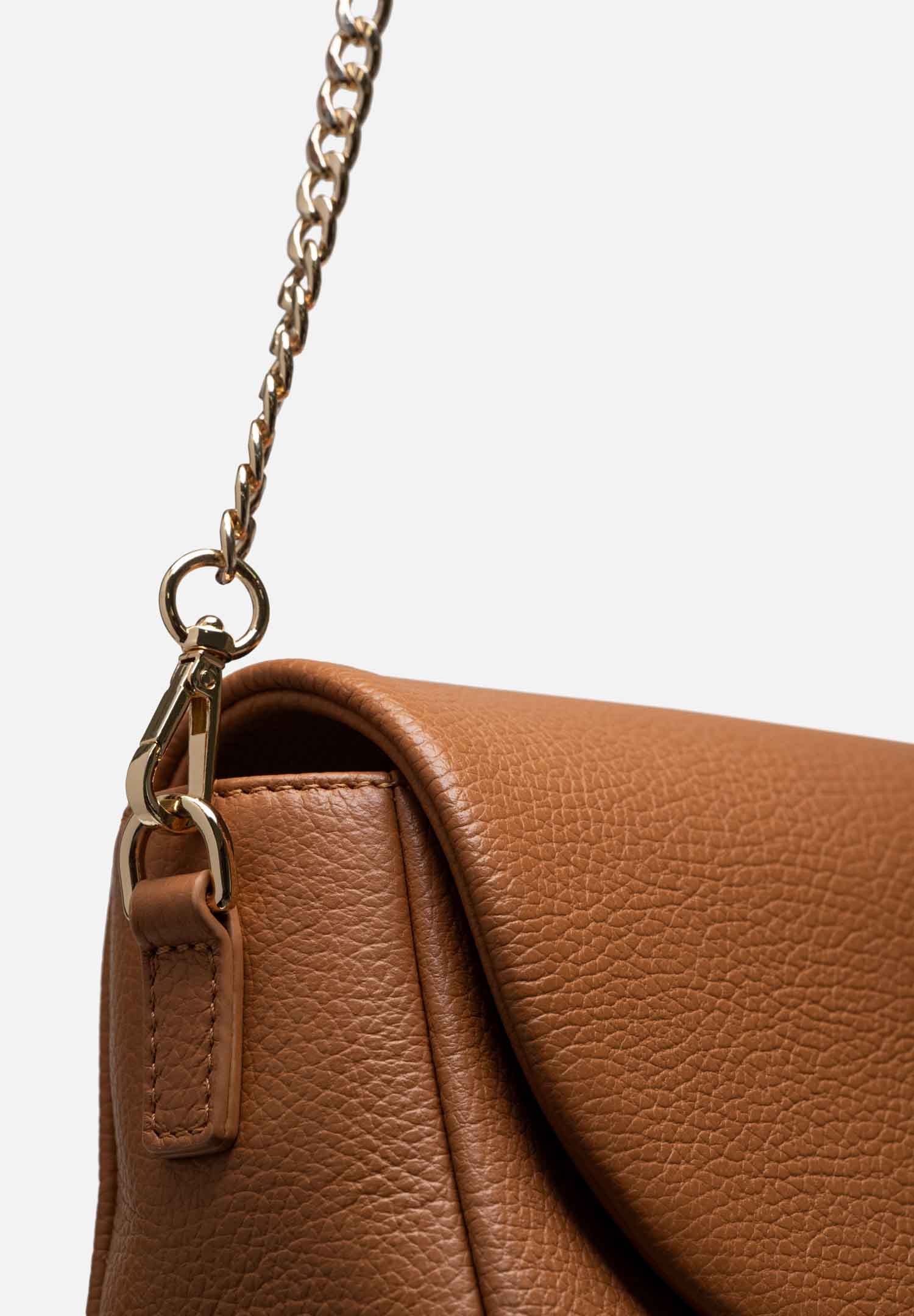 RENZO COSTA-CARTERA CHAIN SOFT RCD 2504 D44 CUOIO LUX - 2
