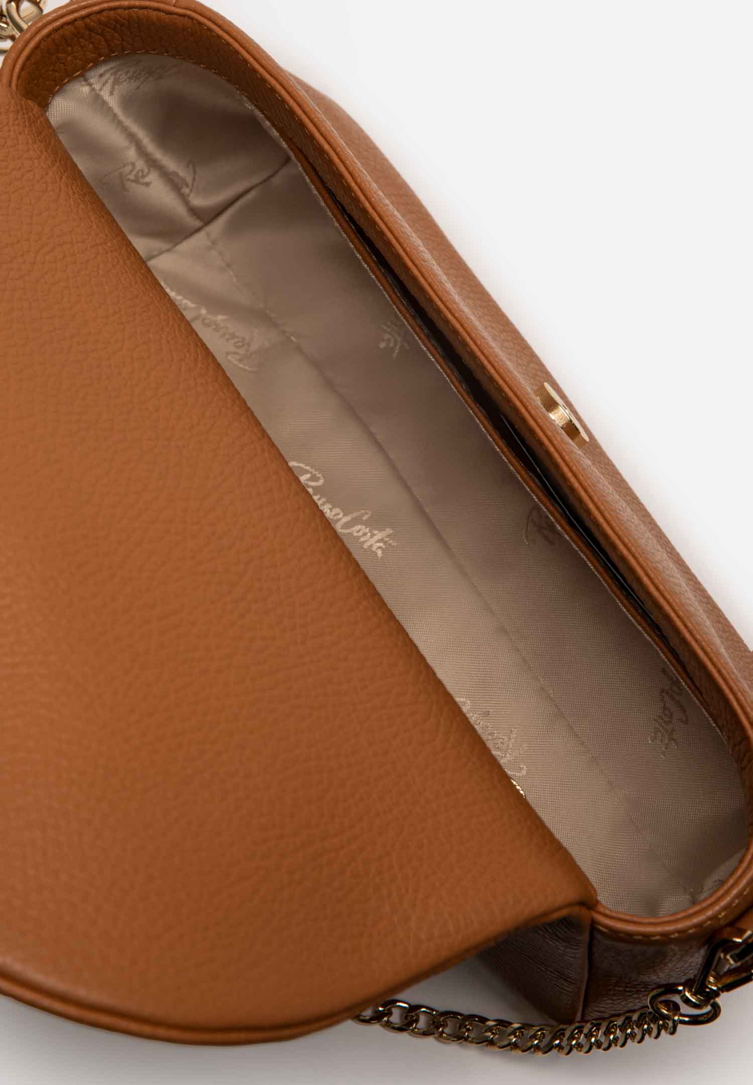 RENZO COSTA-CARTERA CHAIN SOFT RCD 2504 D44 CUOIO LUX - 5